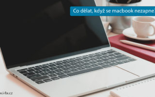 Co dělat, když se MacBook nezapíná?